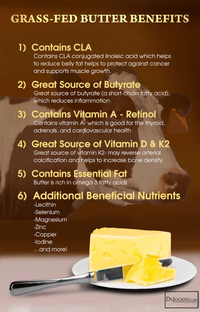 Use grass-fed butter in your kitchen!
