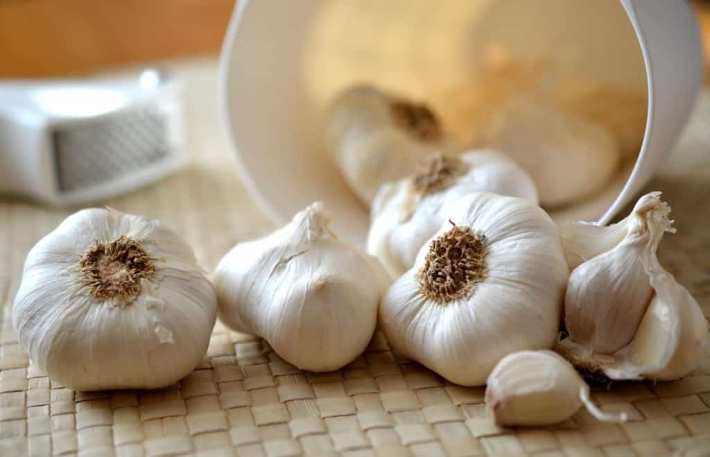 Organic garlic is an absolute must in a healthy organic kitchen!