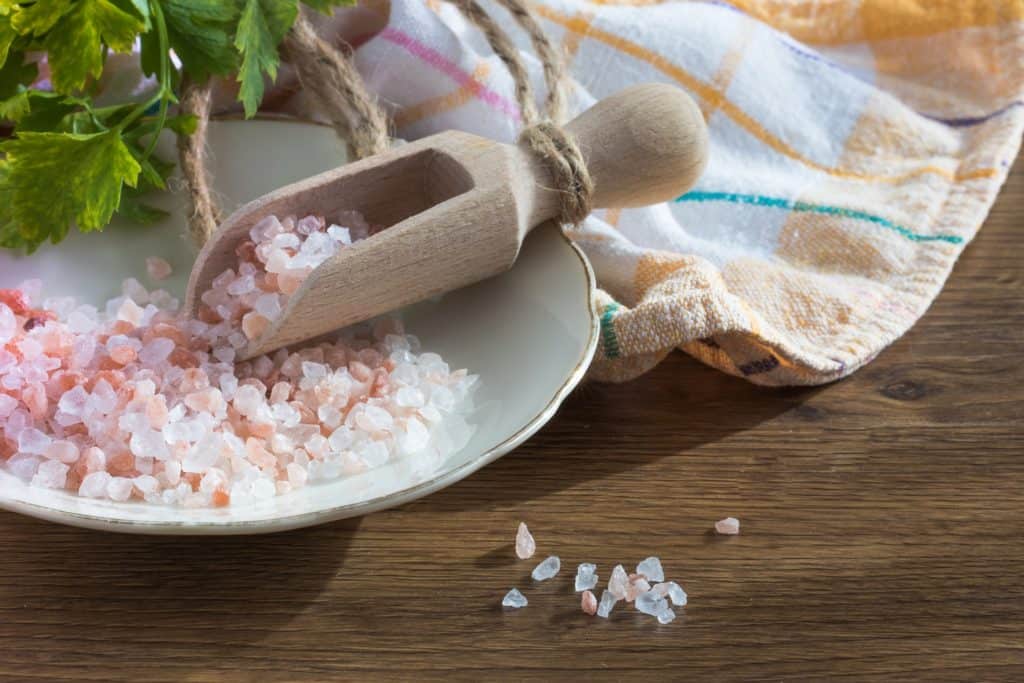 Pink Himalayan salt is a great idea!