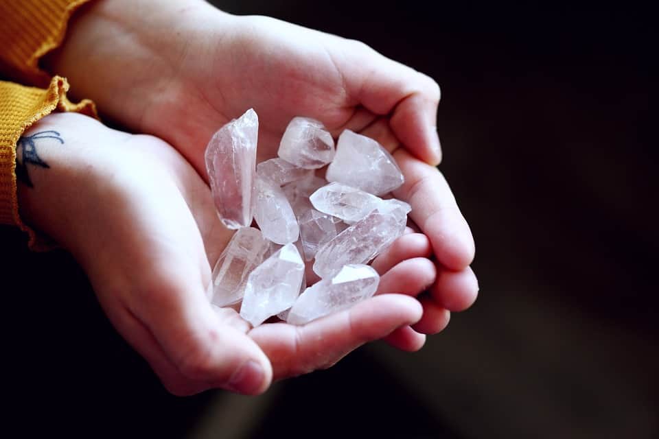 Clear quartz is wonderful for letting go of the past!