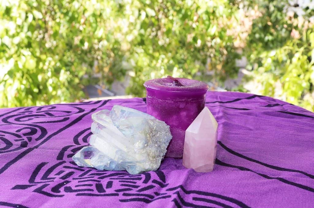 Rose quartz will help open your heart chakra!