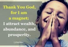 Top 10 Wealth and Abundance Affirmation To Create Your Dream Life Thank You God, for I am a magnet; I attract wealth, abundance, and prosperity.