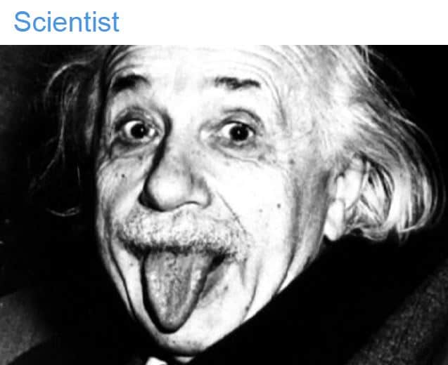 Intelligence quiz - I got Scientist