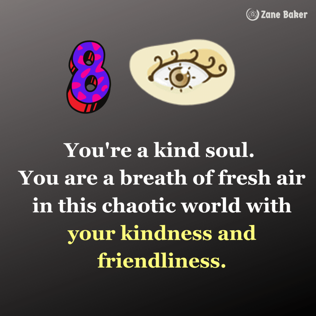 Eye # 8 character personality test reveals that you're a kind soul