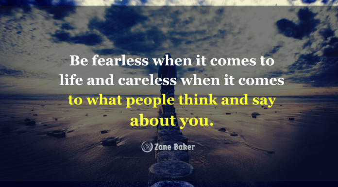 3 Ways to Just Stop Caring What Others Think Be fearless when it comes to life and careless when it comes to what people think and say about you. Stop caring what others think