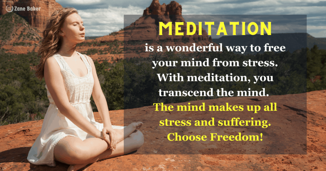 Meditation benefits and stress management Zane Baker