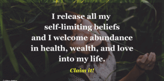 How to Clear Subconscious Blocks Keeping Money From You clear subconscious blocks - I release all my self-limiting beliefs and I welcome abundance in health, wealth, and love into my life