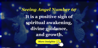 Keep Seeing Angel Number 67? Here Is Why? Seeing Angel Number 67 It is a positive sign of spiritual awakening, divine guidance, and growth.It is a positive sign of spiritual awakening, divine guidance, and growth.