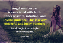 Seeing 711 Everywhere? Here’s Why! Angel Number 711 Meaning is associated with faith, inner wisdom, intuition, and Divine guidance. This is a very powerful and lucky number!