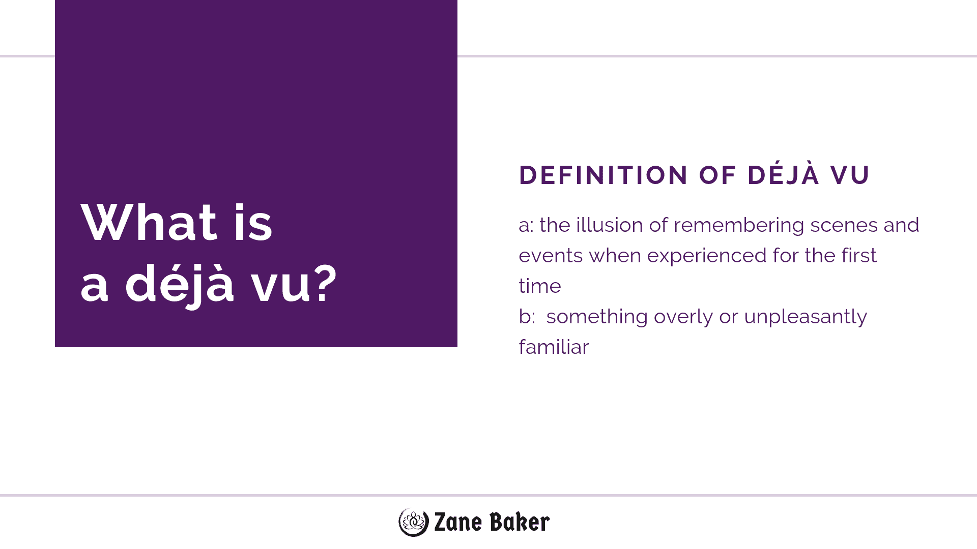 deja vu definition in spanish