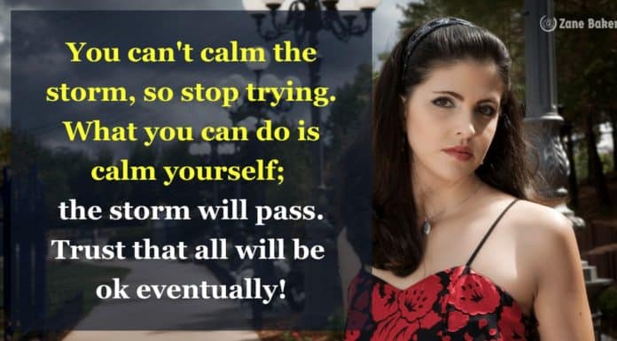 The Transformational Power of the “Everything Will Be Okay” Mantra! Everything Will Be Okay Mantra! You can't calm the storm, so stop trying. What you can do is calm yourself; the storm will pass.