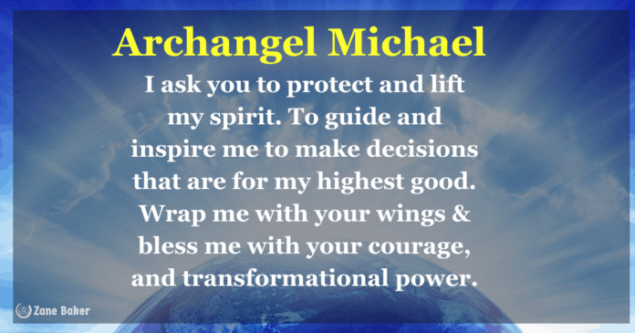 Prayer for Archangel Michael