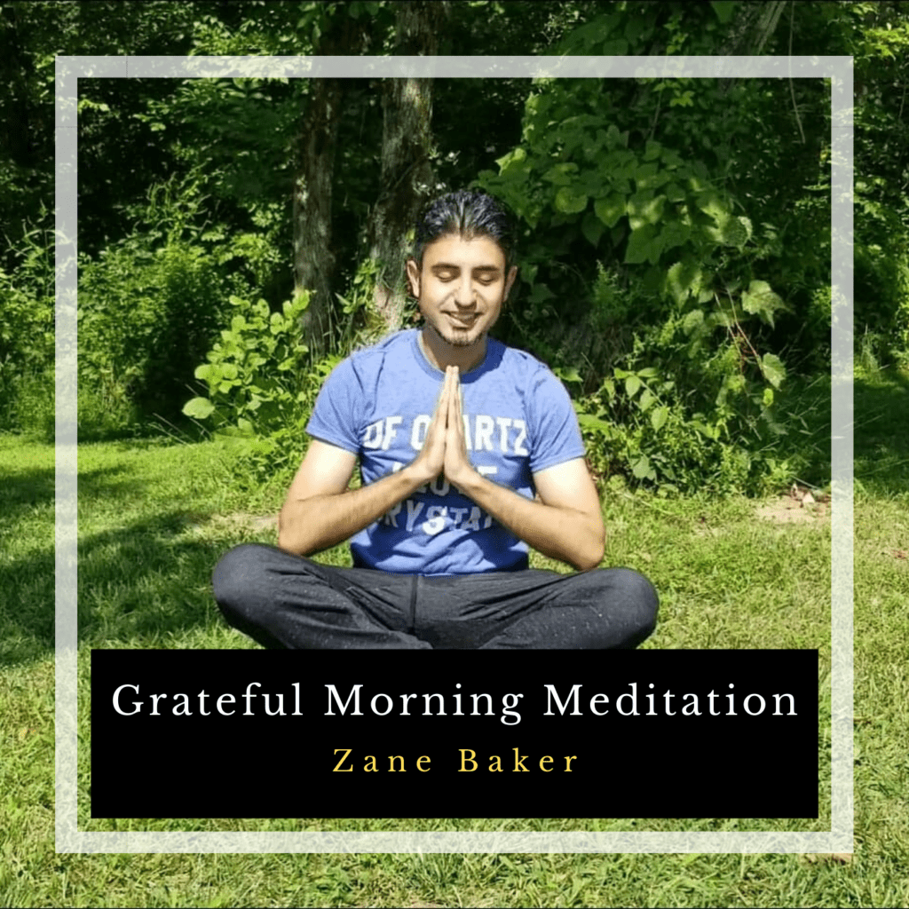 Grateful Morning Meditation CD Cover and how to make meditation a daily ritual 