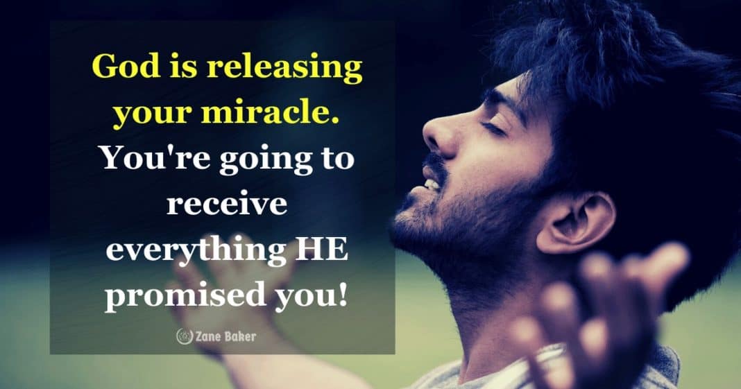 Here is instant motivation for you! God is releasing your miracle. You're going to receive everything HE promised you!
