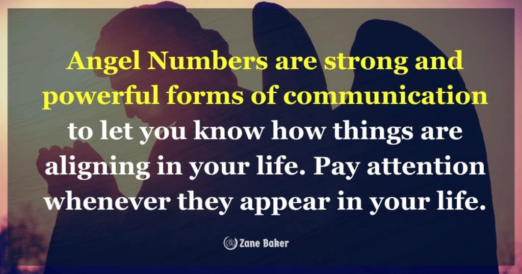 Angel Numbers are strong and powerful forms of communication to let you know how things are aligning in your life. Pay attention whenever they appear in your life.