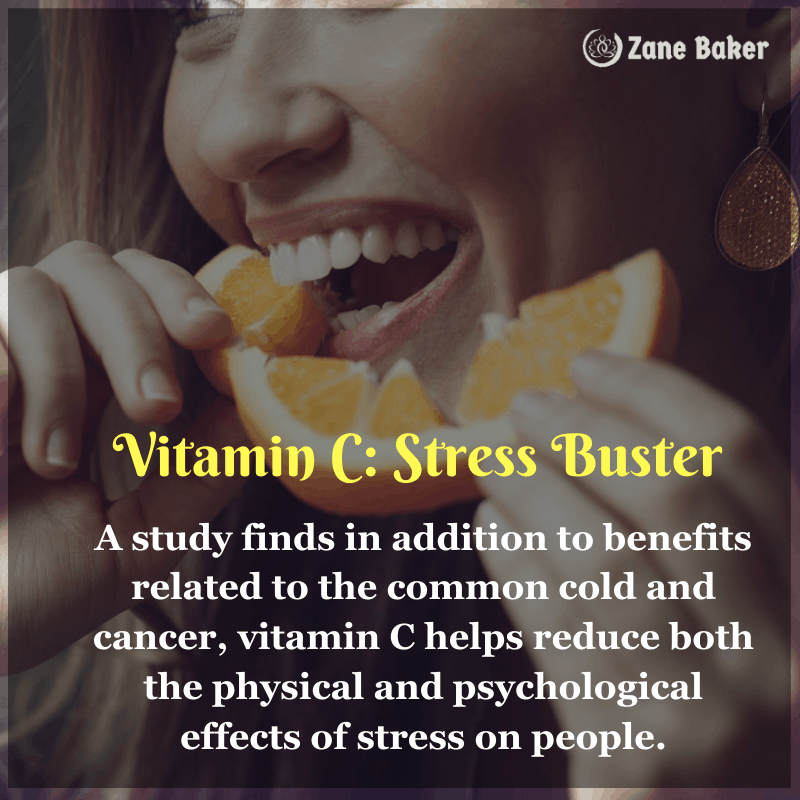 Ways to Relieve Stress
Ways to Reduce Stress

A study finds in addition to benefits related to the common cold and cancer, vitamin C helps reduce both the physical and psychological effects of stress on people.