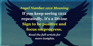 Why Do You Keep Seeing Angel Number 1212 Repeatedly – Angel Number 1212 Meaning Angel Number 1212 Meaning - Angel Number 1212 If you keep seeing 1212 repeatedly, it's a Divine Sign to be positive and focus on progress