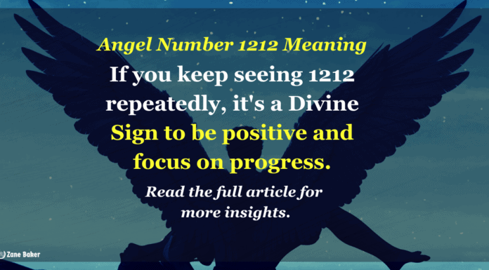 Why Do You Keep Seeing Angel Number 1212 Repeatedly – Angel Number 1212 Meaning Angel Number 1212 Meaning - Angel Number 1212 If you keep seeing 1212 repeatedly, it's a Divine Sign to be positive and focus on progress