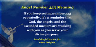 Angel Number 333 and Its Meaning Angel Number 333 Meaning