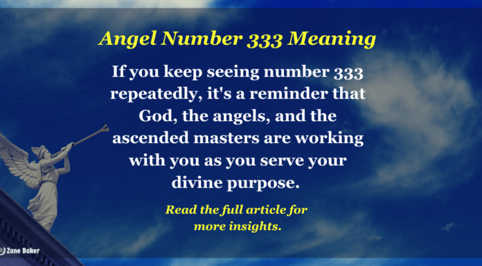 Angel Number 333 and Its Meaning Angel Number 333 Meaning