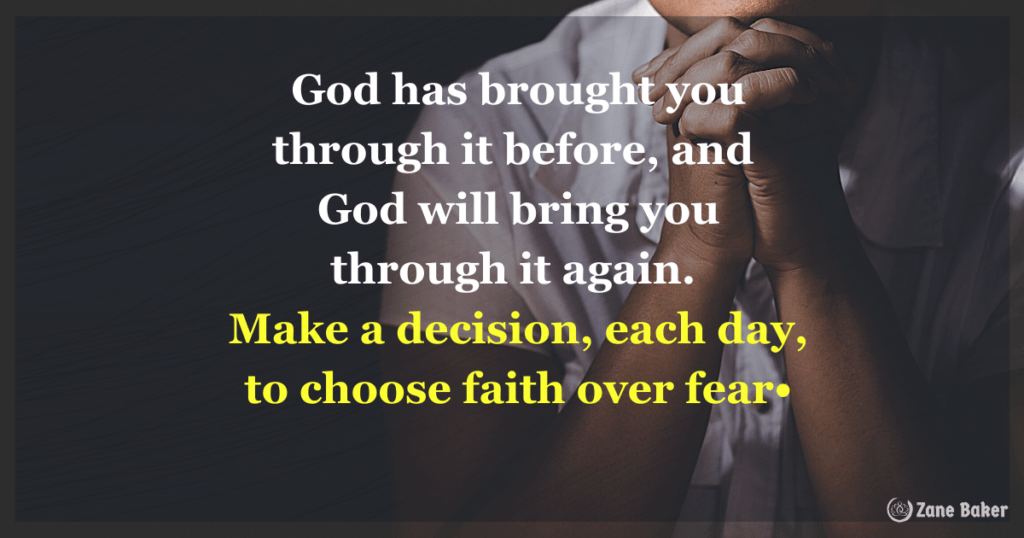 God has brought you through it before, and God will bring you through it again. Make a decision, each day, to choose faith over fear.  angel number 86 meaning to choose faith over fear everyday.