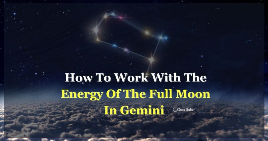 How To Work With The Energy Of The Full Moon In Gemini