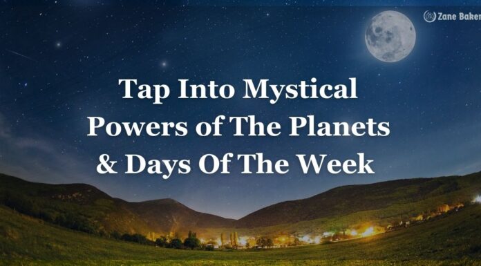Unlock the Infinite Possibilities of The Cosmos: Boosting Positive Energy Working With Planets and Days of the Week